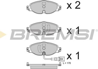 Bremsi BP3782