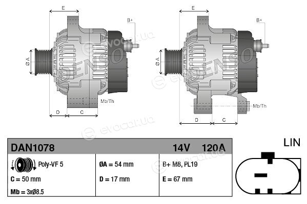 Denso DAN1078