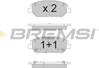 Bremsi BP3786