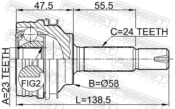 Febest 0110-035