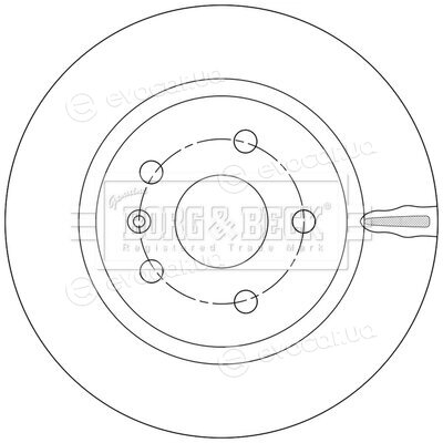 Borg & Beck BBD5552