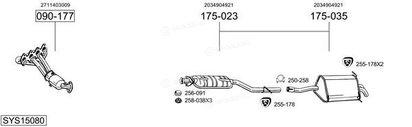 Bosal SYS15080