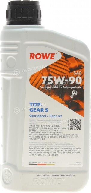 Rowe 25002-0010-99