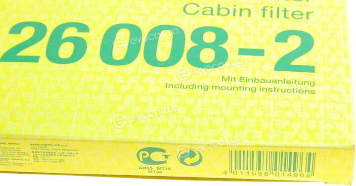 Mann CU 26 008-2