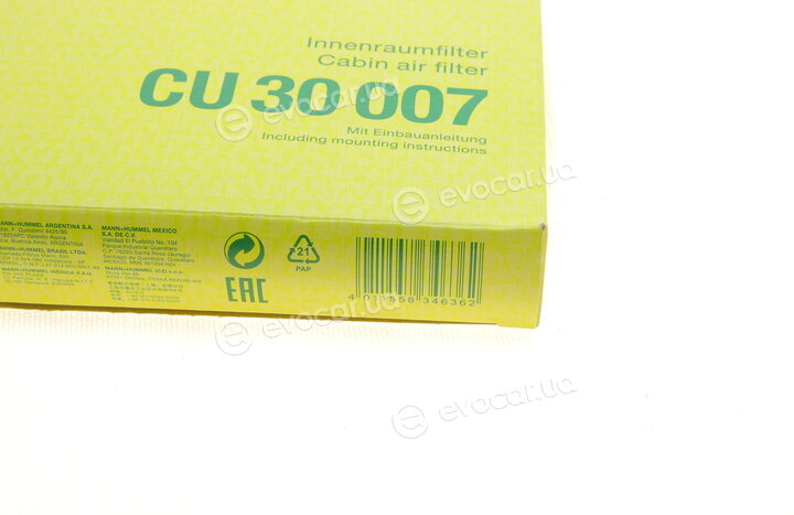Mann CU 30 007
