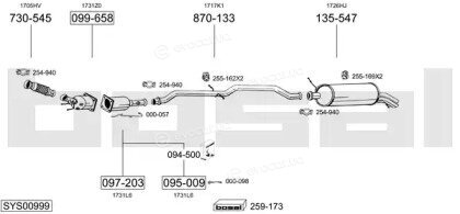 Bosal SYS00999