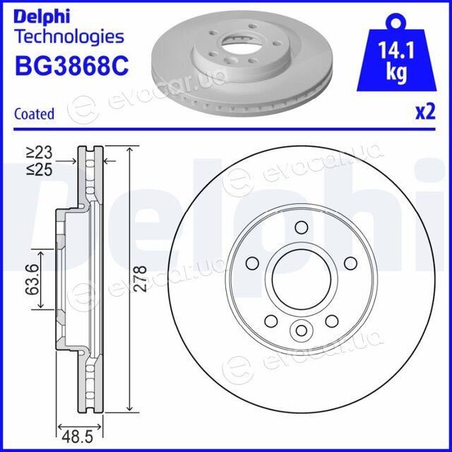 Delphi BG3868-C