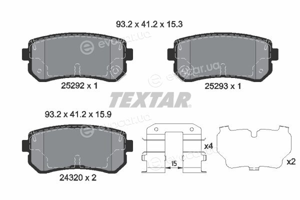 Textar 2529201