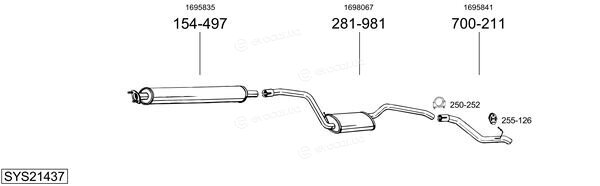 Bosal SYS21437