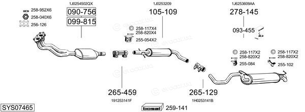 Bosal SYS07465