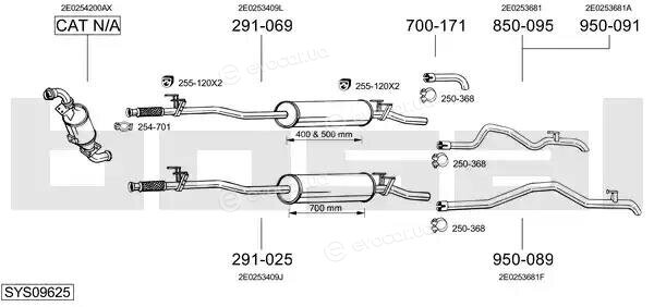 Bosal SYS09625