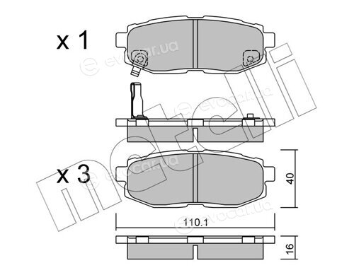 Metelli 22-0875-0