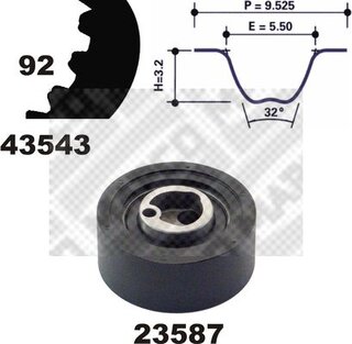 Mapco 23543