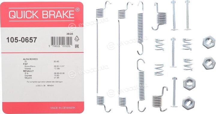 Kawe / Quick Brake 105-0657