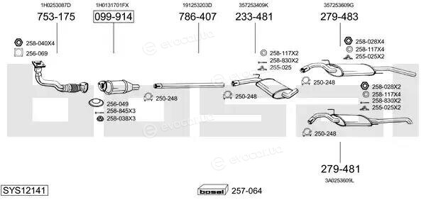 Bosal SYS12141