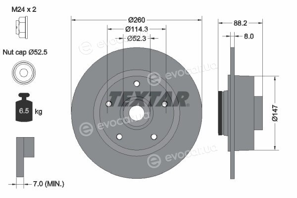 Textar 92195900