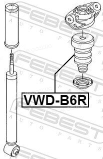 Febest VWD-B6R