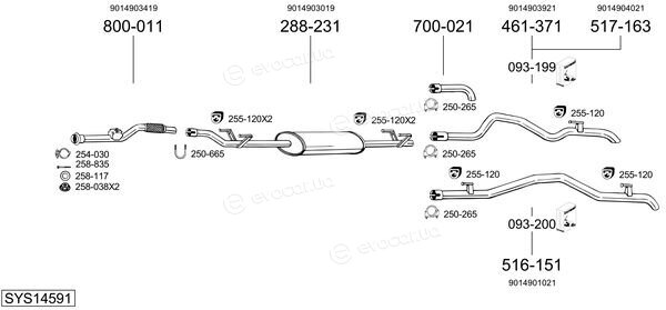 Bosal SYS14591