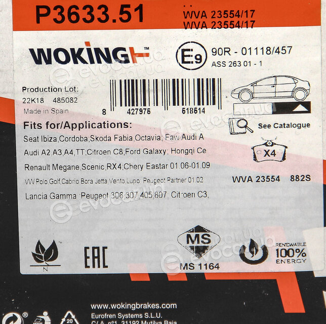 Woking P3633.51