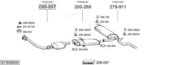 Bosal SYS05605