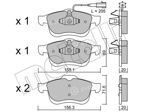 Metelli 22-0824-0