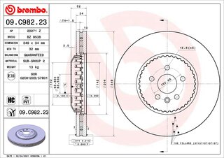 Brembo 09.C982.23