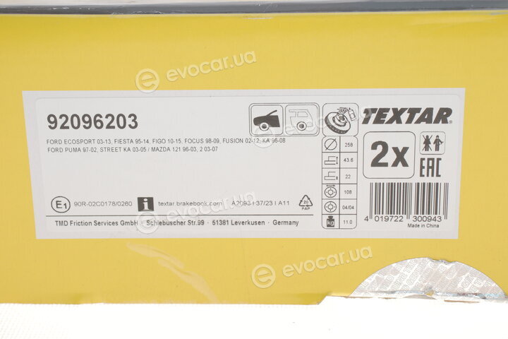 Textar 92096203