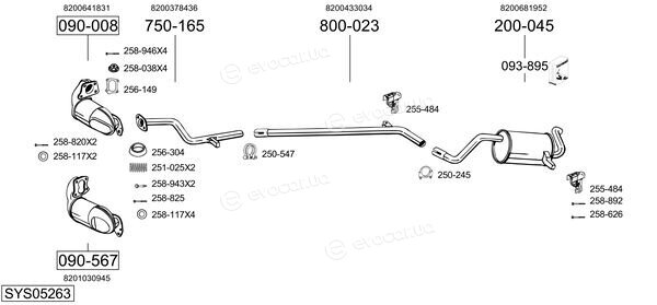 Bosal SYS05263