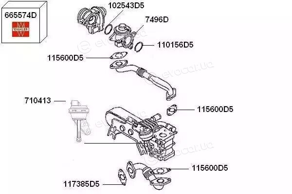 Wahler / BorgWarner 7900414