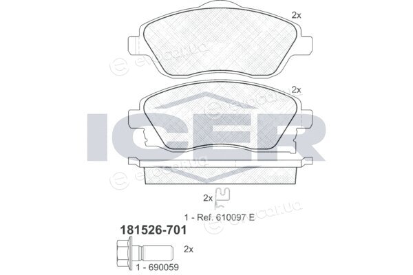 Icer 181526-701