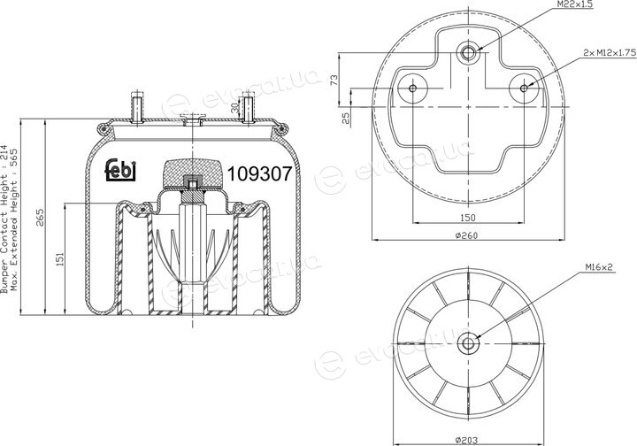 Febi 109307