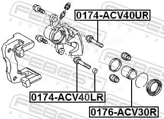 Febest 0174-ACV40LR