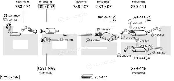 Bosal SYS07597