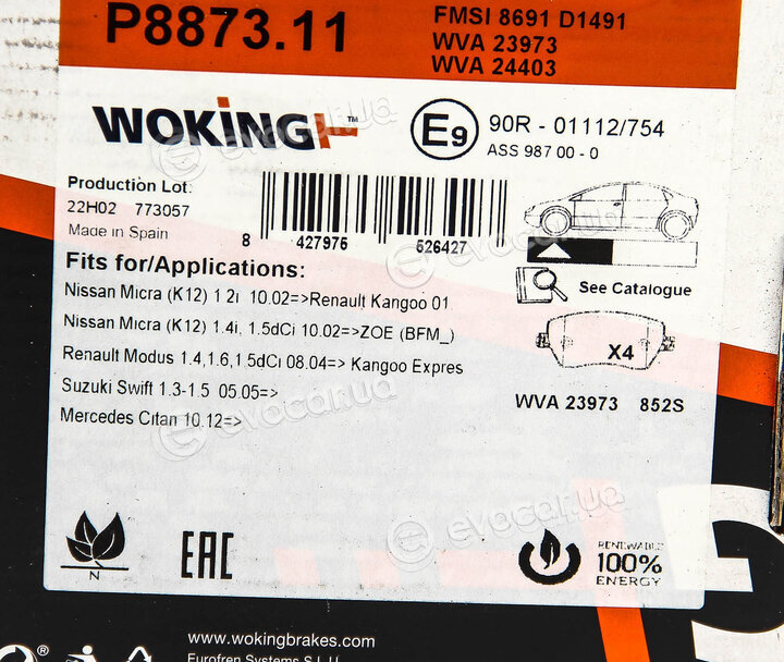 Woking P8873.11