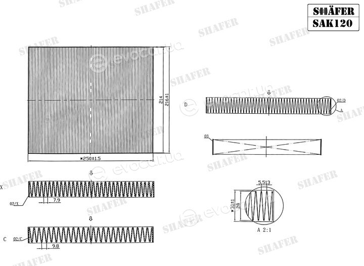 Shafer SAK120