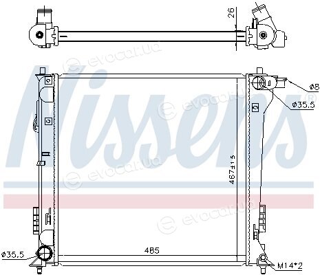 Nissens 606671