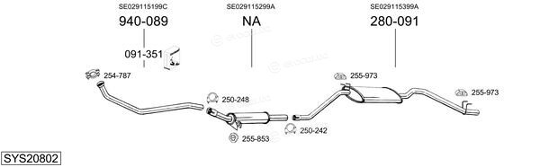 Bosal SYS20802