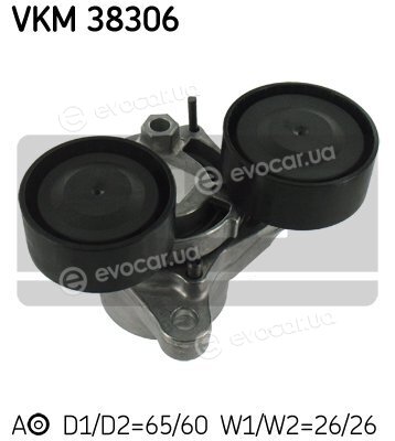 SKF VKM 38306