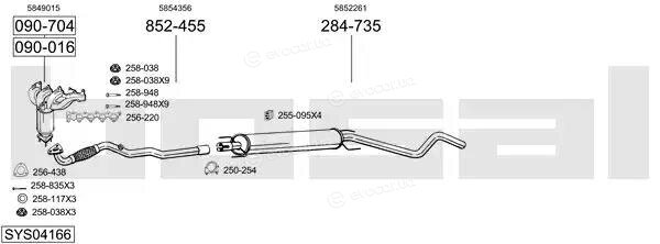 Bosal SYS04166