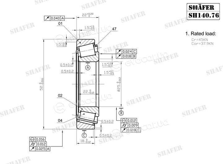 Shafer SH140.76K