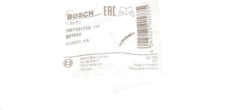 Bosch 1 987 481 716
