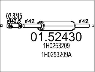 MTS 01.52430