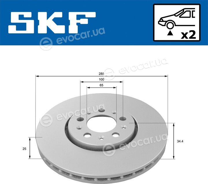SKF VKBD 80074 V2