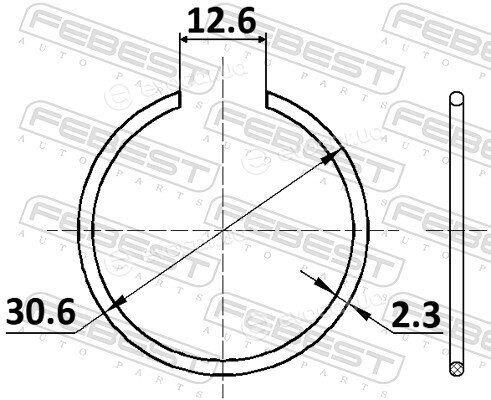 Febest CC-1-30X2