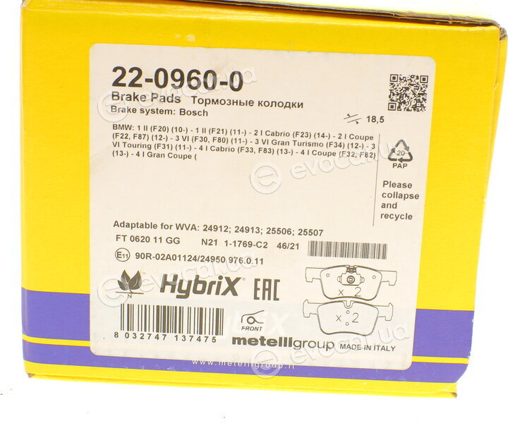 Metelli 22-0960-0