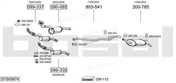 Bosal SYS05874