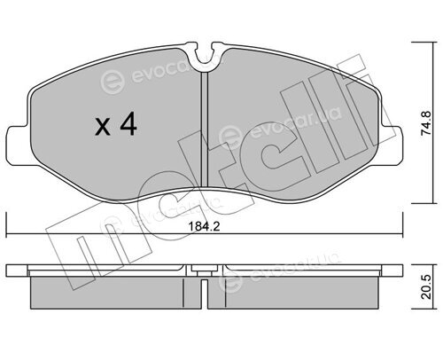 Metelli 22-1139-0