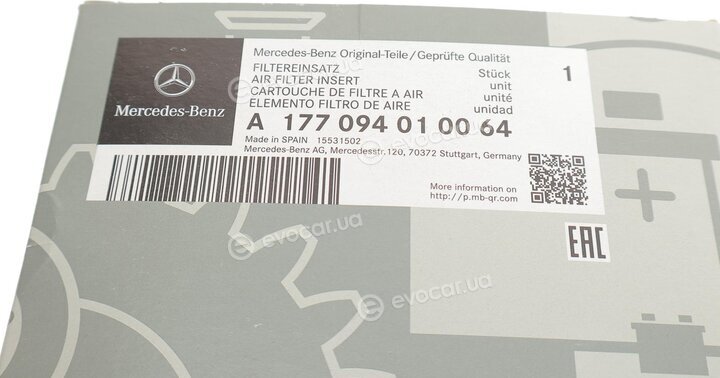 Mercedes-Benz A 177 094 01 00 64