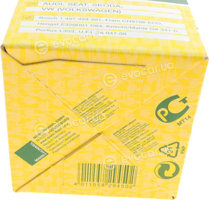 Mann HU 712/6 x