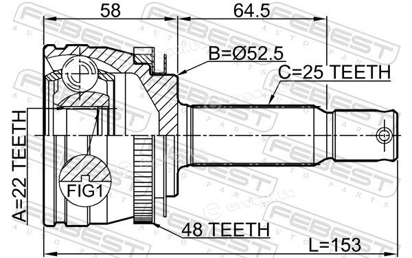 Febest 1210-MCA48
